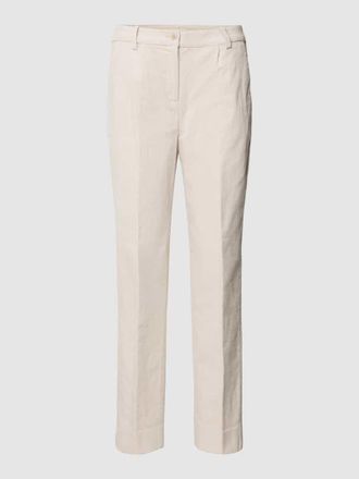 Joop Cordhose mit B&uuml;gelfalten in Ecru, Gr&ouml;&szlig;e 34