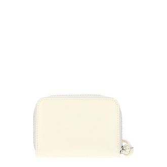 Jil Sander Womens Beige Leather Wallet