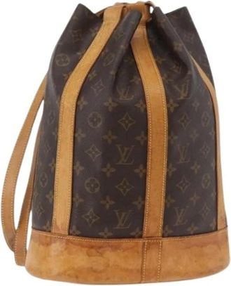 Louis Vuitton Pre-owned Randonnee Backpack - Pre-owned - Mujer - Marr&oacute;n - ONE SIZE