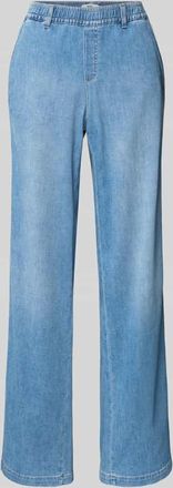 Brax Brax Wide Leg Jeans mit elastischem Bund in Bleu, Gr&ouml;&szlig;e 36K