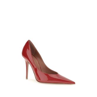 Amina Muaddi Pump - Red
