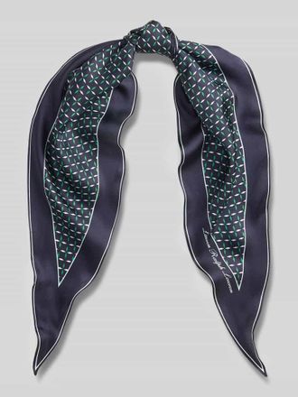 Lauren Ralph Lauren Tuch aus reiner Seide in Dunkelblau, Gr&ouml;&szlig;e 1