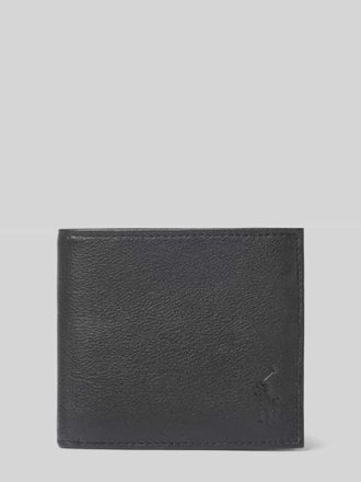 Polo Ralph Lauren Portemonnaie aus echtem Rindsleder in Black, Gr&ouml;&szlig;e 1