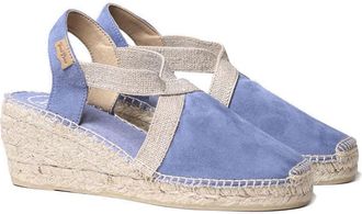 Toni Pons Tona 4 TER Blue Suede Womens Espadrilles 4009-73