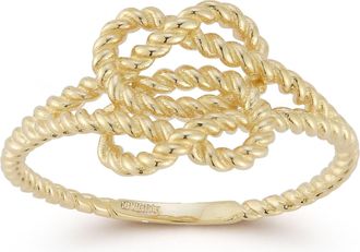 Ember Fine Jewelry 14K Gold Twisted Love Knot Ring