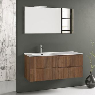 TFT Home Furniture Composizione vasca SX 4 pezzi ZIP rovere rio