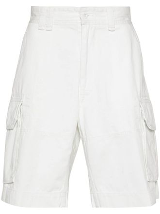 Polo Ralph Lauren Cargo corti con applicazione - Bianco