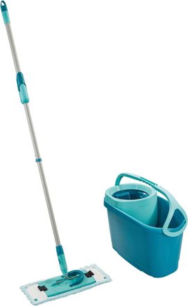 Leifheit Bodenreinigungsset, Kunststoff, 6 l, ergonomischer Griff, rutschfester Griff, Teleskopstiel, Haushalt & Kleinelektro, Reinigung, Bodenwischer & Fenste