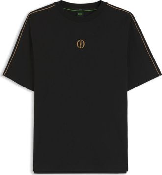 BOSS The Open cotton T-shirt with golf graphic