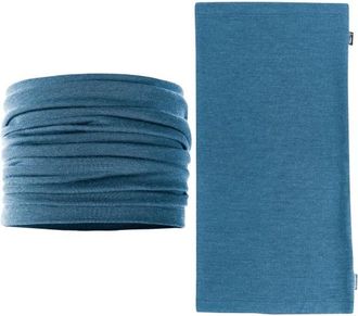 LOEFFLER Multifunctional Merino Tube Halstuch - Unisex | blau