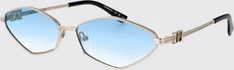 Dsquared2 Occhiali da sole cat-eye in metallo con monogramma