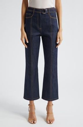Cinq &agrave; Sept Madi Flare Leg Ankle Jeans in Indigo at Nordstrom Rack, Size 4