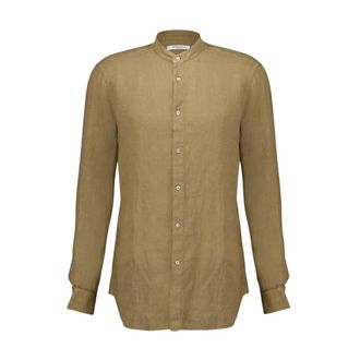 Boglioli Hombre, Camisas, Marrón, Talla: M