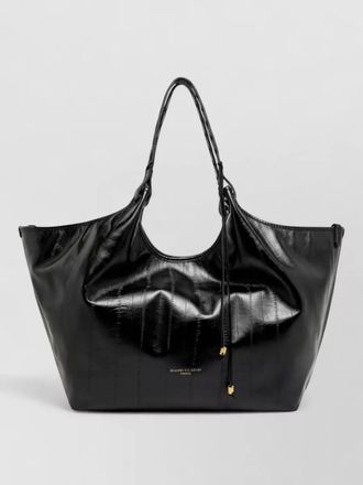 Gianni Chiarini dua tote bag textured finish handles