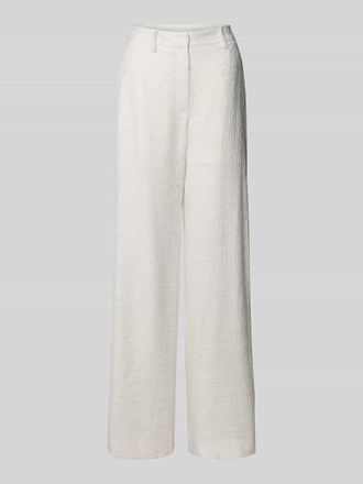 Copenhagen Muse Stoffhose mit Haken- und Rei&szlig;verschluss in Offwhite, Gr&ouml;&szlig;e S