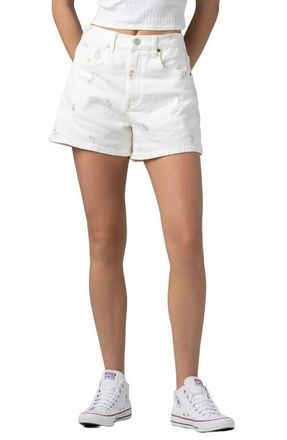 Blank NYC Reeve Embroidered High Waist Jeans in Summer Fling at Nordstrom, Size 24