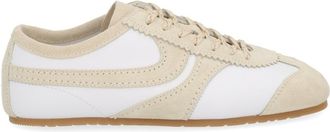 Dries Van Noten Low-Profile Leather Suede Sneakers