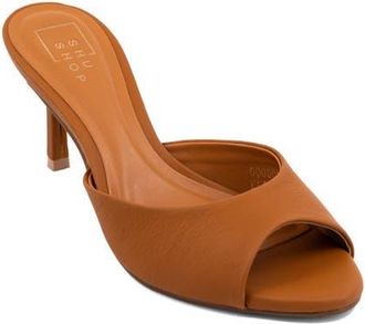 Shushop Elaine Slide Sandal in Camel at Nordstrom, Size 6.5