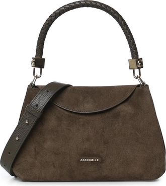 Coccinelle Tiggy Small Shoulder Bag - Dames - Handtassen - Bruin - ONE Size - Leer - Tassen