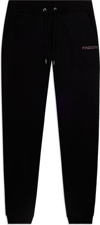 Freddy Pantaloni Sportivi con Polsini e Vita in Costina