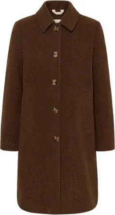Part Two Jassen, Dames, Bruin, XS, Single-Breasted Coats