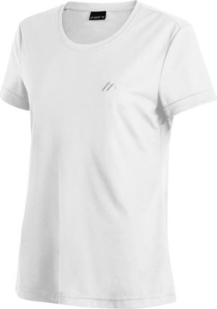 Maier Sports Waltraud H/S Funktionsshirt f&uuml;r Damen | wei&szlig;