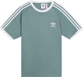 adidas originals 3-stripes Tee Green GN3479