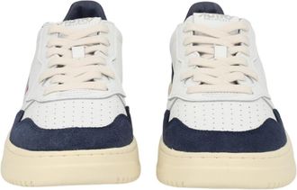 Autry Perforated Multicolor Cow Leather Sneakers