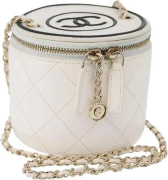 Chanel Pre-owned Mini Bags, female, White, Size: ONE SIZE Pre-owned Vintage Mini Bag