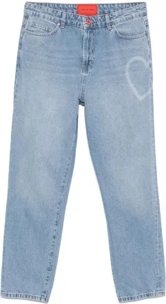 Vision Of Super Heart-print Jeans