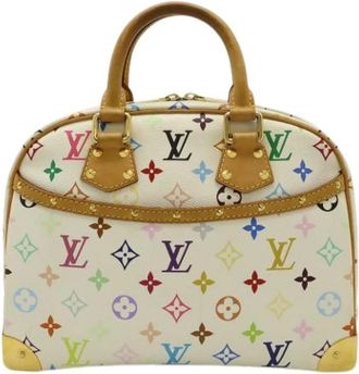 Louis Vuitton Pre-owned Monogram Multicolore Handtas - Dames - Vintage Handtas - Wit - ONE Size - Vintage