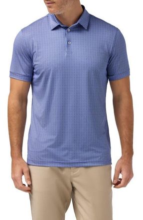 Mizzen+Main Versa Trim Fit Performance Golf Polo in Cobalt Tee Time at Nordstrom, Size Xx-Large