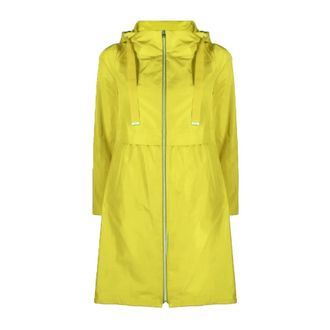 Herno Parkas, female, Yellow, Size: 2XL Lightweight Parka Coat