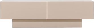 Meubles et Design Mueble de TV 2 puertas abatibles en madera L160cm - Beige
