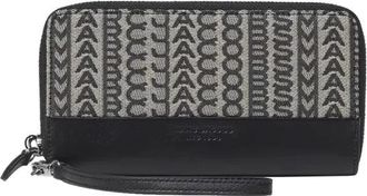 Marc Jacobs Monogram Jacquard Continental Pols Portemonnee - Dames - Mini tas - Veelkleurig - ONE Size - Katoen - Tassen