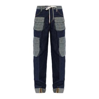 Dsquared2 Loose-fit Jeans, female, Blue, Size: 2XS Cargo Jeans