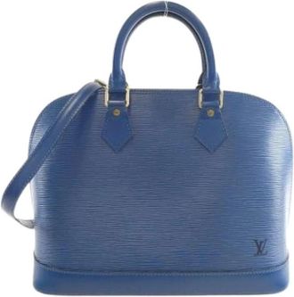 Louis Vuitton Pre-owned Handbags, female, Blue, Size: ONE SIZE Pre-owned Vintage Handbag