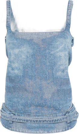 Diesel Womens blue Tank Top