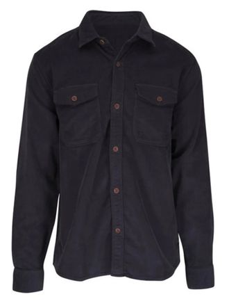 Faherty button-fastening shirt - Grey