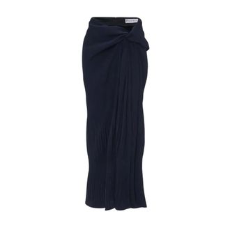 J.W.Anderson Dames, Rokken, Blauw, Maat: 2XS Poliester