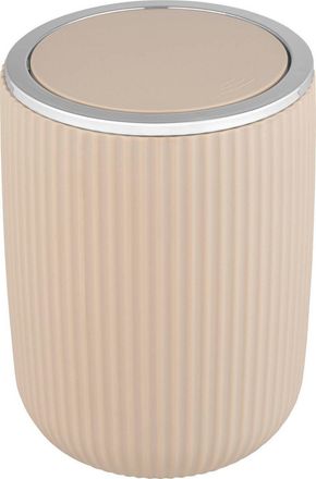 WENKO Agropoli Cubo De Basura Ba&ntilde;o Gris 2 Litros