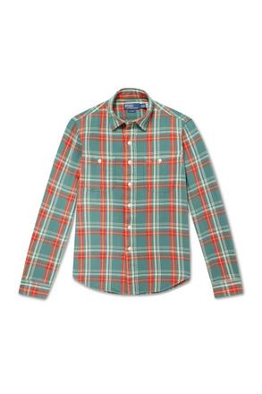 Polo Ralph Lauren Checked Cotton-Flannel Shirt