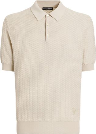 Dolce & Gabbana Polo a maglia - Toni neutri