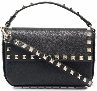 Valentino Garavani Tassen, Dames, Zwart, ONE Size, Leer, VLogo Signature Portemonnee met Ketting