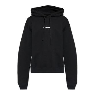 Jil Sander Hoodies, male, Black, Size: S The Hoodie