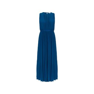 Max Mara Dames, Jurken, Blauw, Maat: XS
