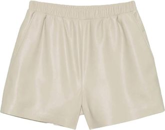 Anine Bing Sofia Shorts - Dames - Bermuda - Beige - S - Korte Broeken