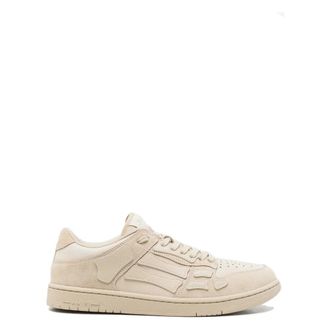 Amiri Skel-Top Low Sneakers - Heren - Schoenen - Beige - Maat: 42 EU Su&egrave;de