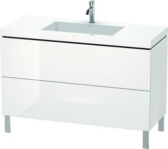 Duravit Duravit - L-cube Meuble Lavabo C-bonded Avec Socle Sur Pied, 120x48