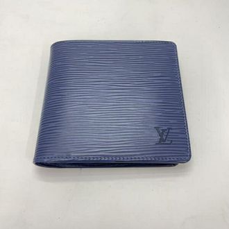 Louis Vuitton Epi Blue Wallet (Bi-Fold) (Pre-Owned)